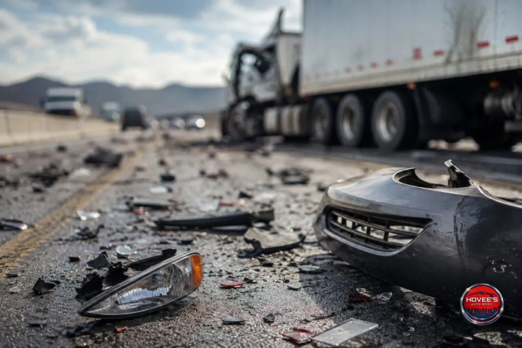 210 Freeway Big Rig Crash in La Crescenta: Can Road Debris Damage Your Car?