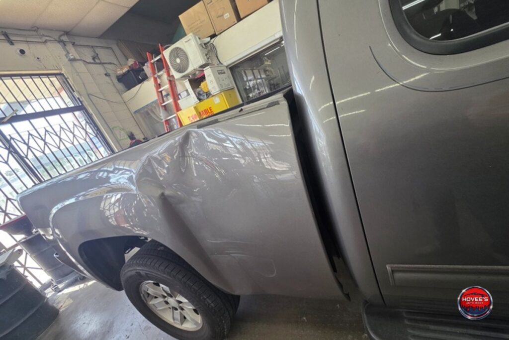 2008 GMC Sierra Front-End Collision Repair for an Encino, CA Customer