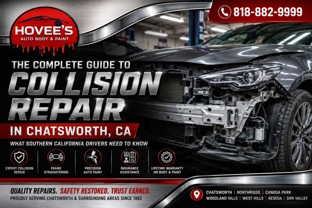 collision repair - chatsworth - Hovee's Auto Body and Paint