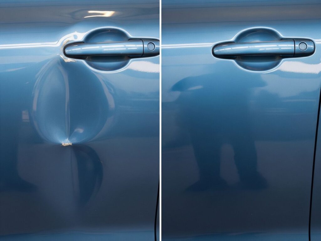 dent repair services near chatsworth - Hovee's auto body and paint