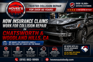 insurance claim on collision repair - chatsworth - Hovee's Auto Body and Paint 2