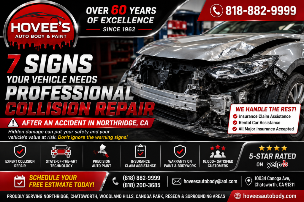 professional collision repair - chatsworth - Hovee's Auto Body and Paint 2