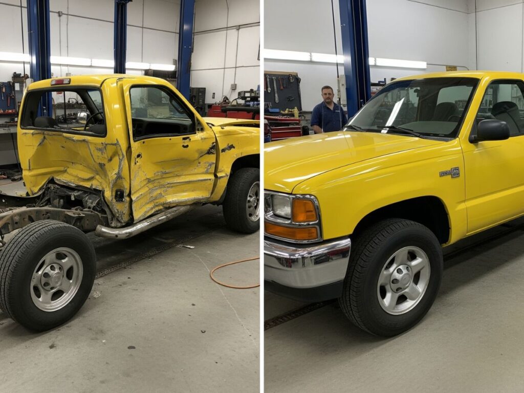 structural repair near chatsworth - Hovee's auto body and paint